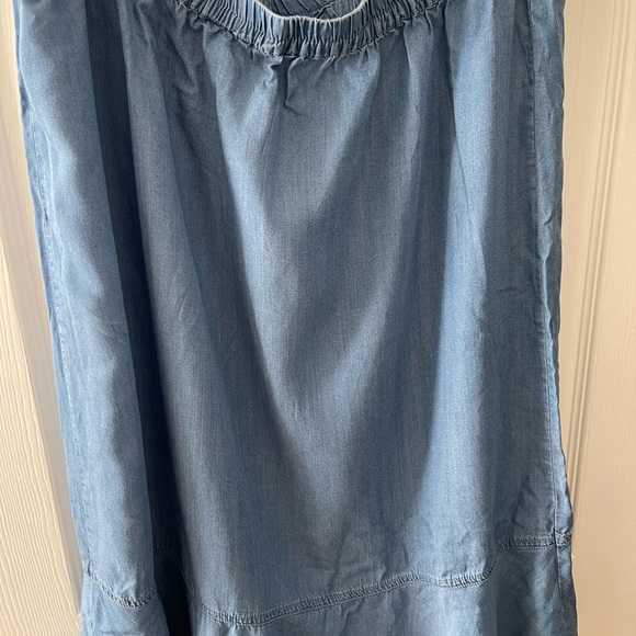 Chambray middy skirt - Picture 4 of 4